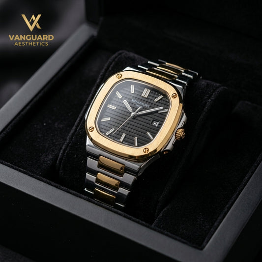 Imperial Gold β Executive Stainless Steel Watch for Men.