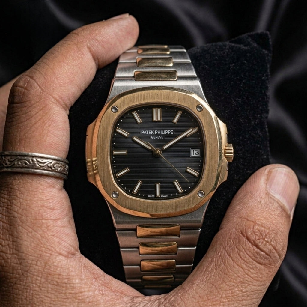 Imperial Gold – Executive Stainless Steel Watch for Men.